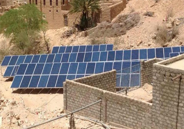 نظام مضخة الطاقة الشمسية 30 كيلو وات في اليمن